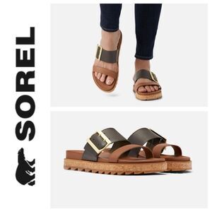 Sorel Women’s Roaming™ Big Buckle  Slide Sandals